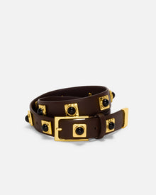 No. 2 Belt | Coco/Gold