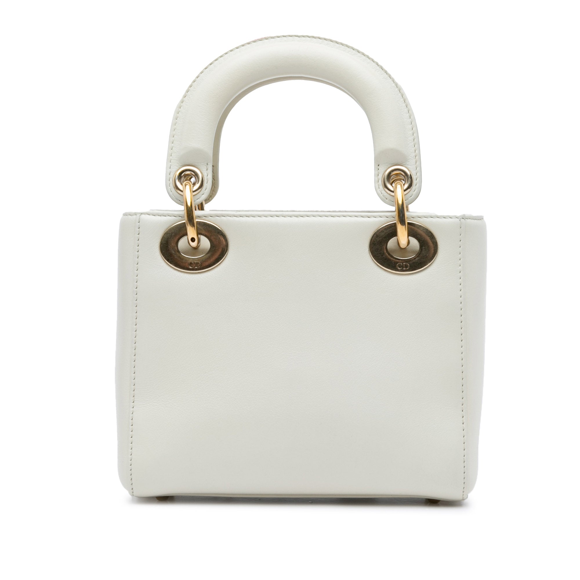 Dior | Pre-Owned Niki De Saint Phalle Mini Calfskin Dioramour Lady (Printed) - III | White