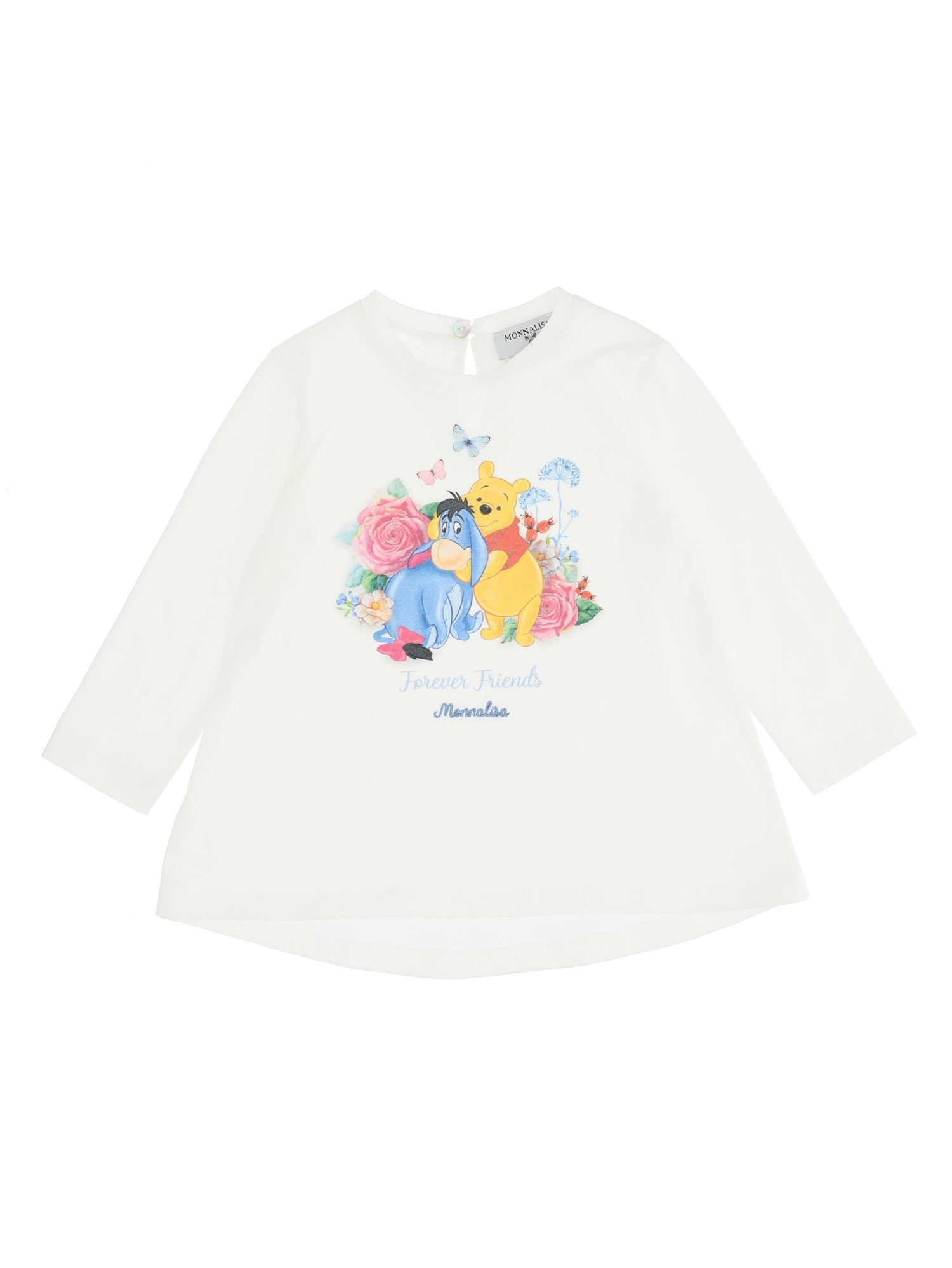 Girls | Winnie The Pooh Maxi Jersey T-Shirt | Cream