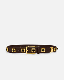 No. 2 Belt | Coco/Gold