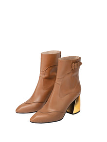 Mid-Calf Boots | Brown