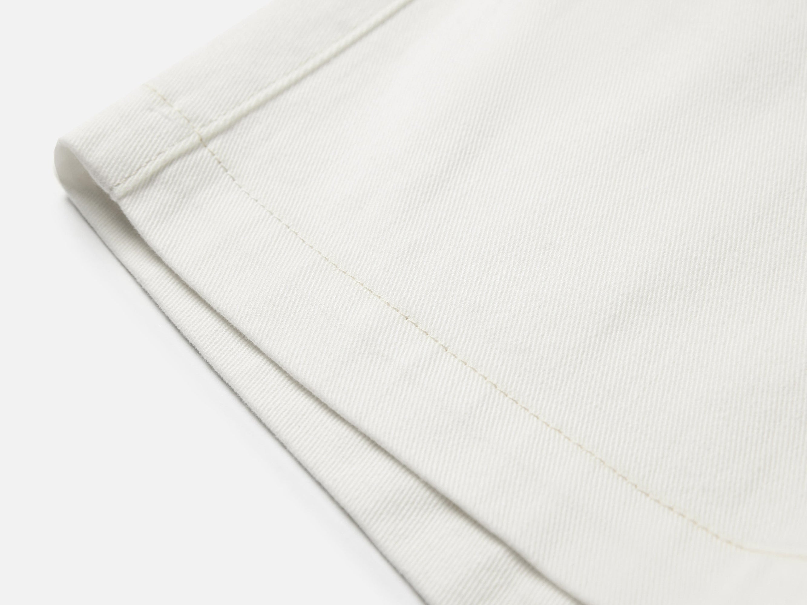 Denim Shorts | White