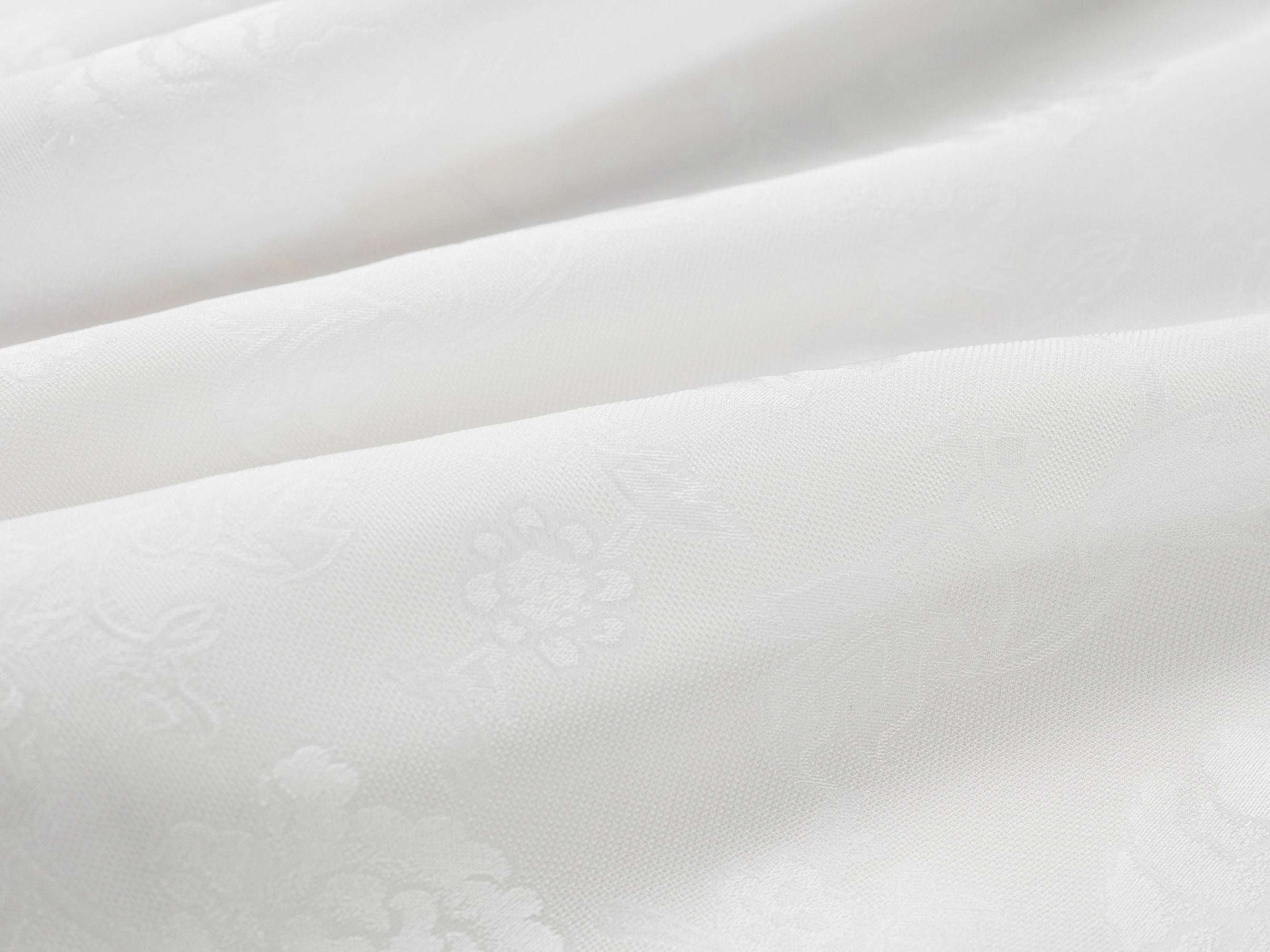 A-Line Midi Skirt | White