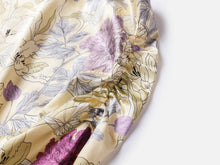 Chinese-style Printed Hip-hugging Skirt | Yellow