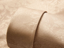 Silk Jacquard Chinese Style Cotton Tops | Khaki