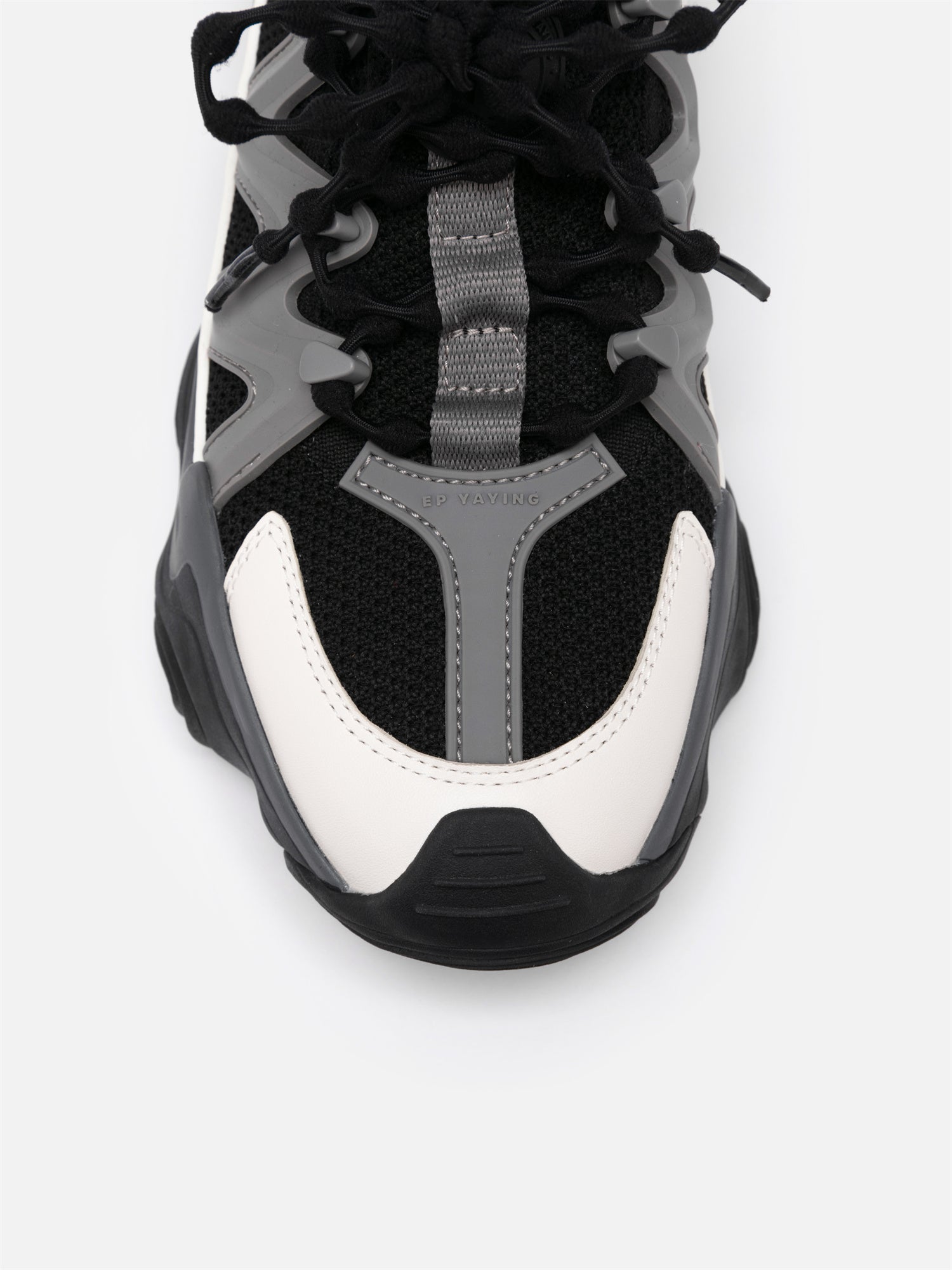 Lace-Up Sneakers | Black