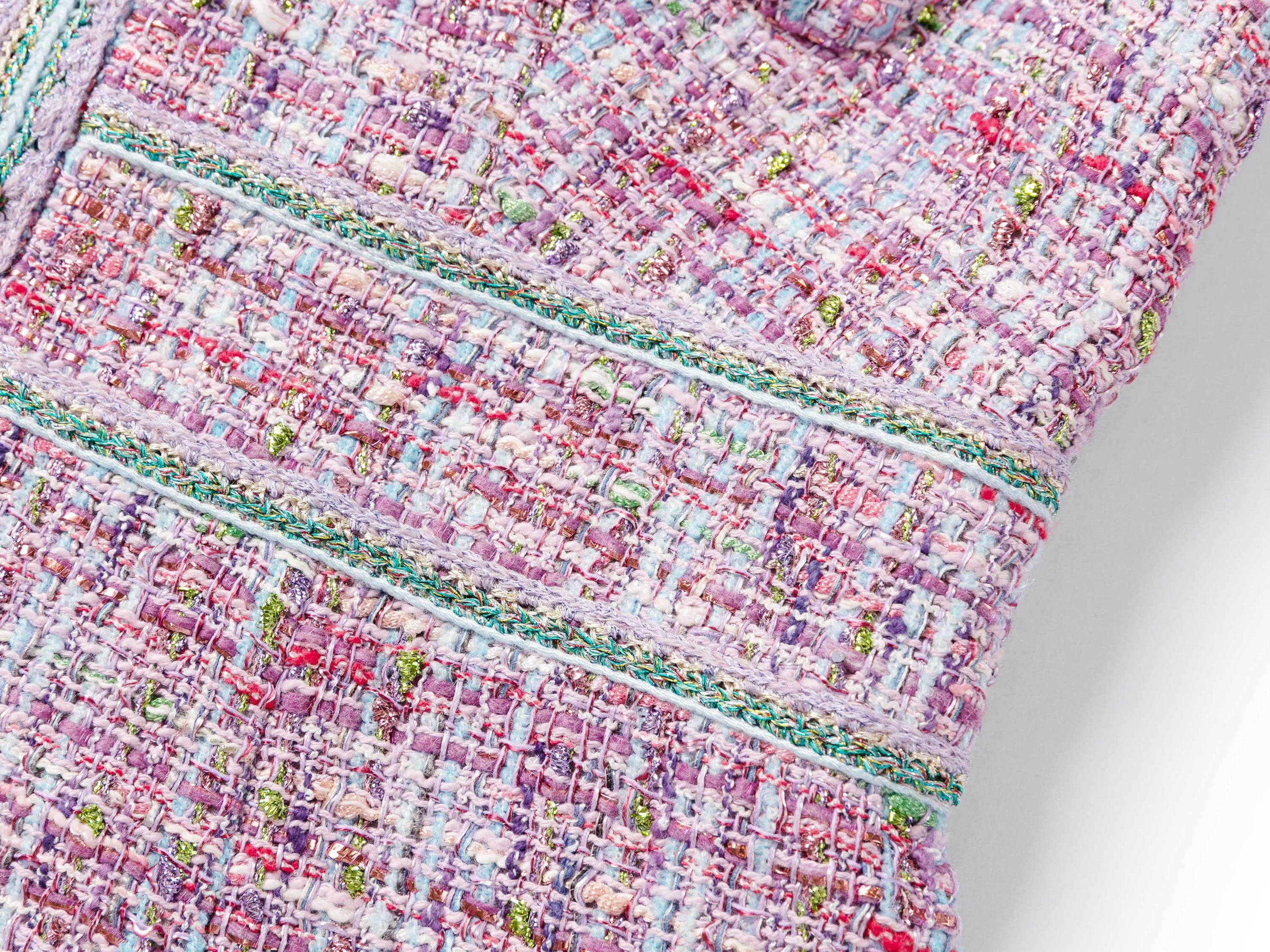 Tweed Dress | Purple