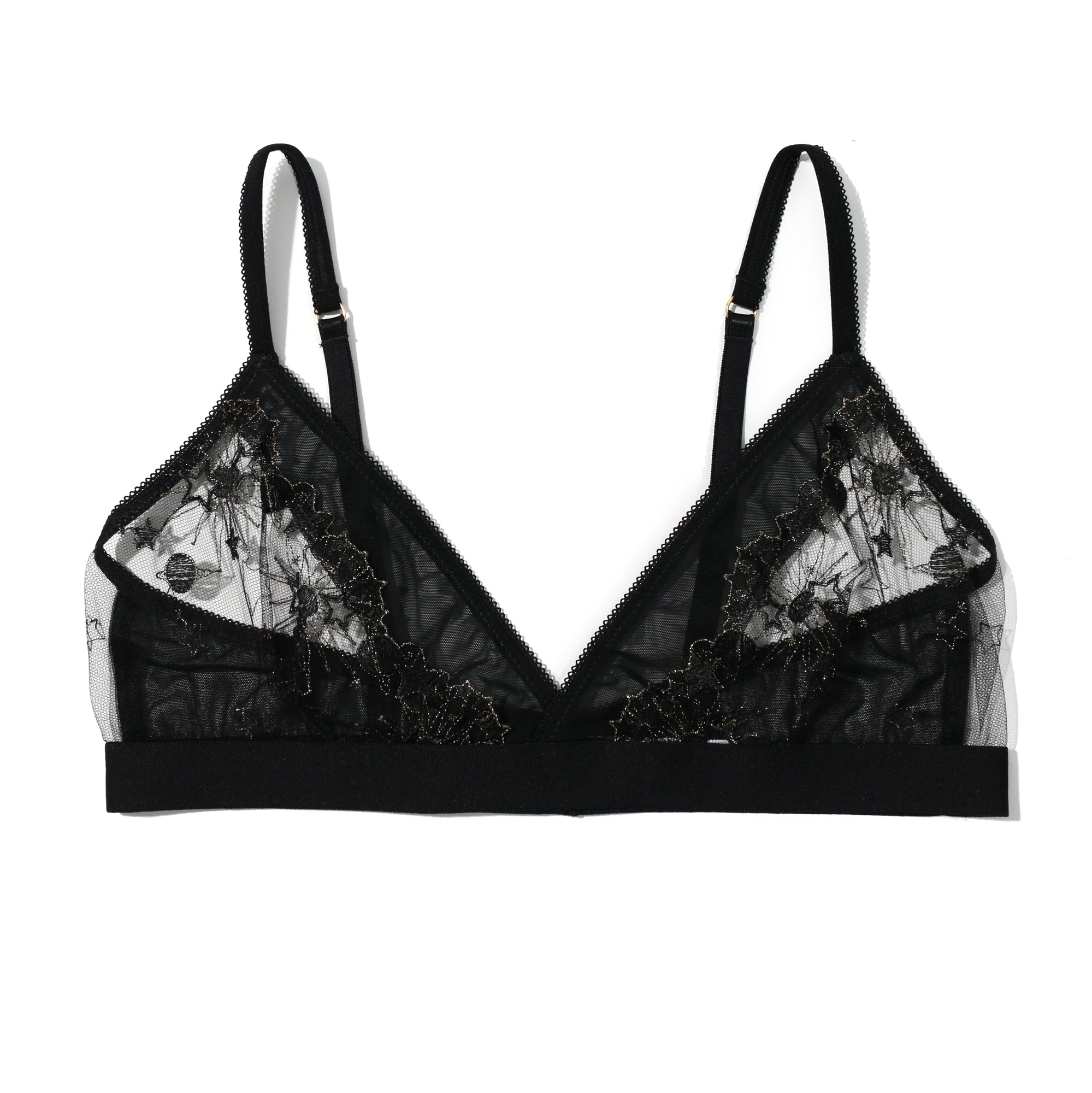 Written In The Stars Bralette | Black