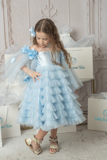 Alaska Baby Blue Tulle Dress | Blue