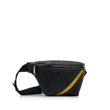 Fendi | Pre-Owned Zucca FF 1974 Diagonal Belt Bag | Black