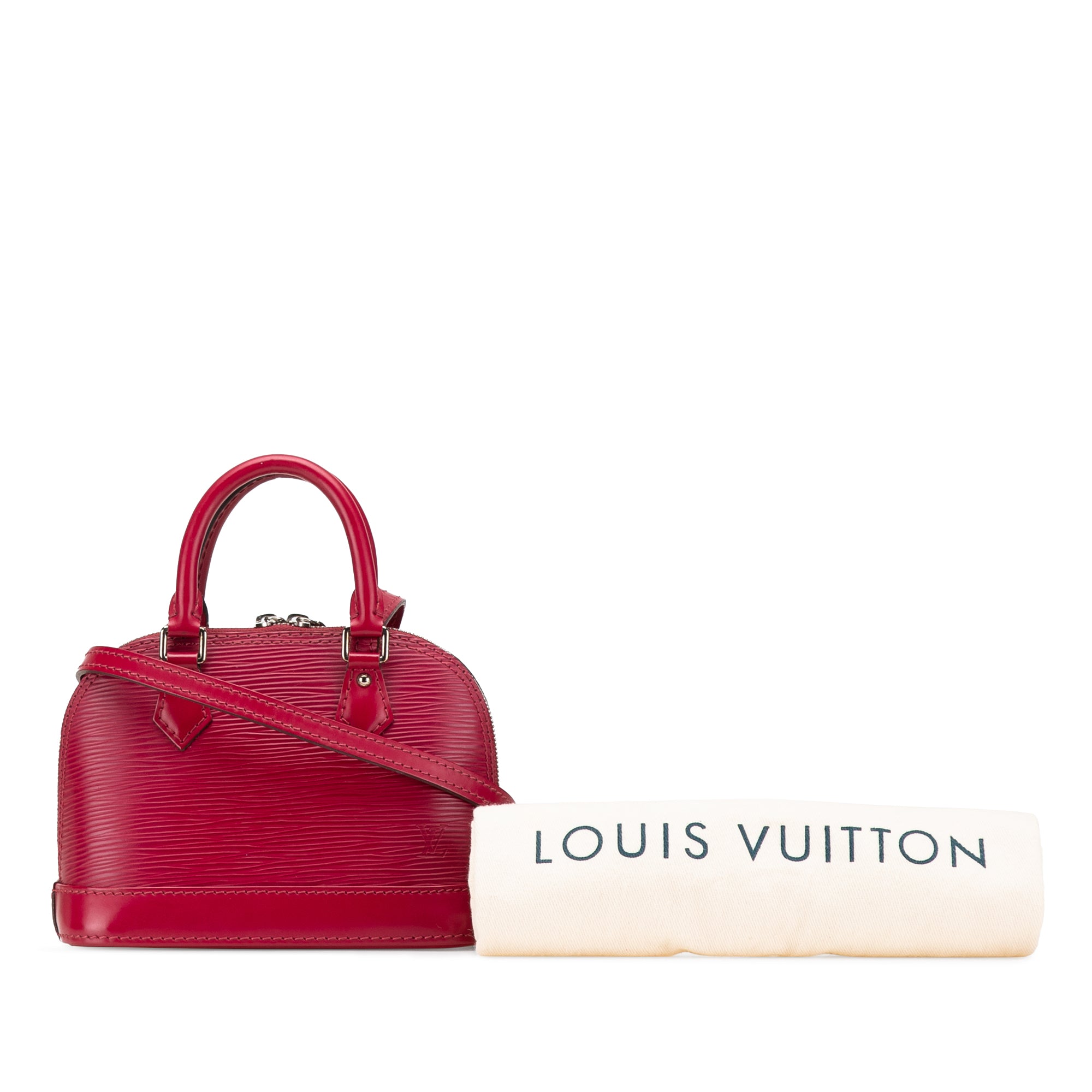 Louis Vuitton | Pre-Owned Epi Nano Alma | Pink/Dark Pink