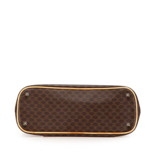 Celine | Pre-Owned Macadam Coated Canvas Satchel | Brown