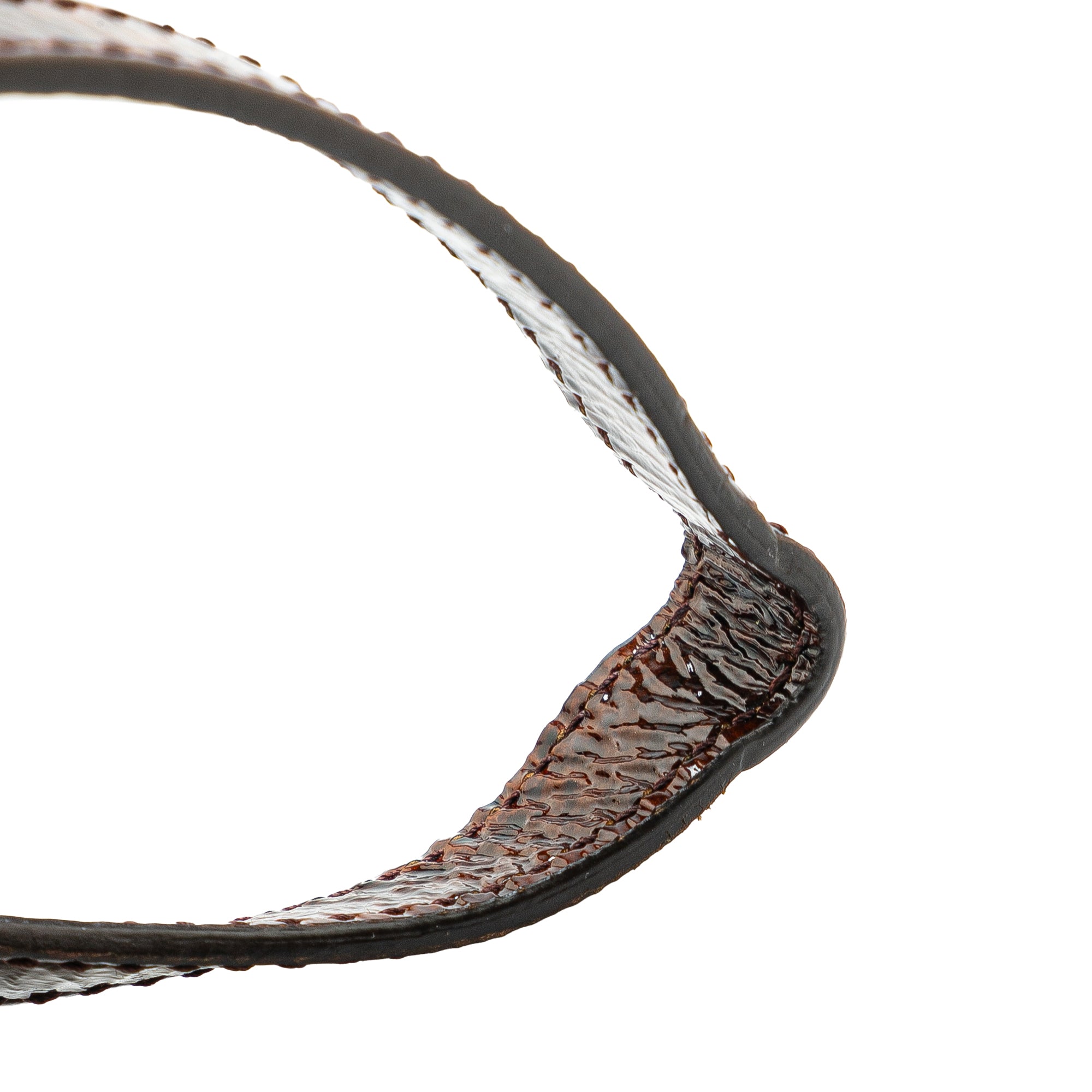 Fendi | Pre-Owned Leather Shoulder Strap | Brown