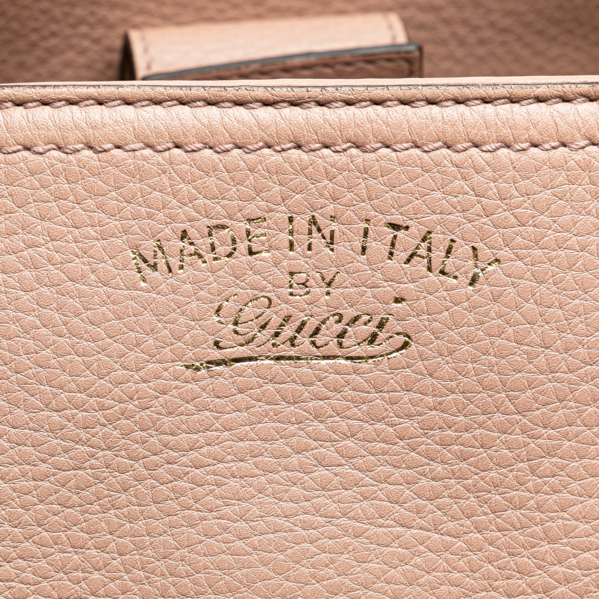 Gucci | Pre-Owned Small Calfskin Bamboo Shopper Satchel | Pink