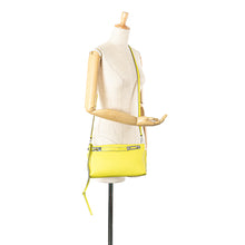 Loewe | Pre-Owned Small Leather Missy Satchel | Yellow/Neon Yellow