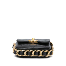 Chanel | Pre-Owned Mini Quilted Calfskin Framing Chain Flap | Black