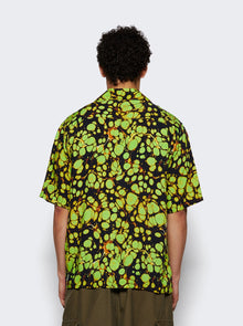 Men | Martine Rose | Hawaiian Shirt | Green Marble