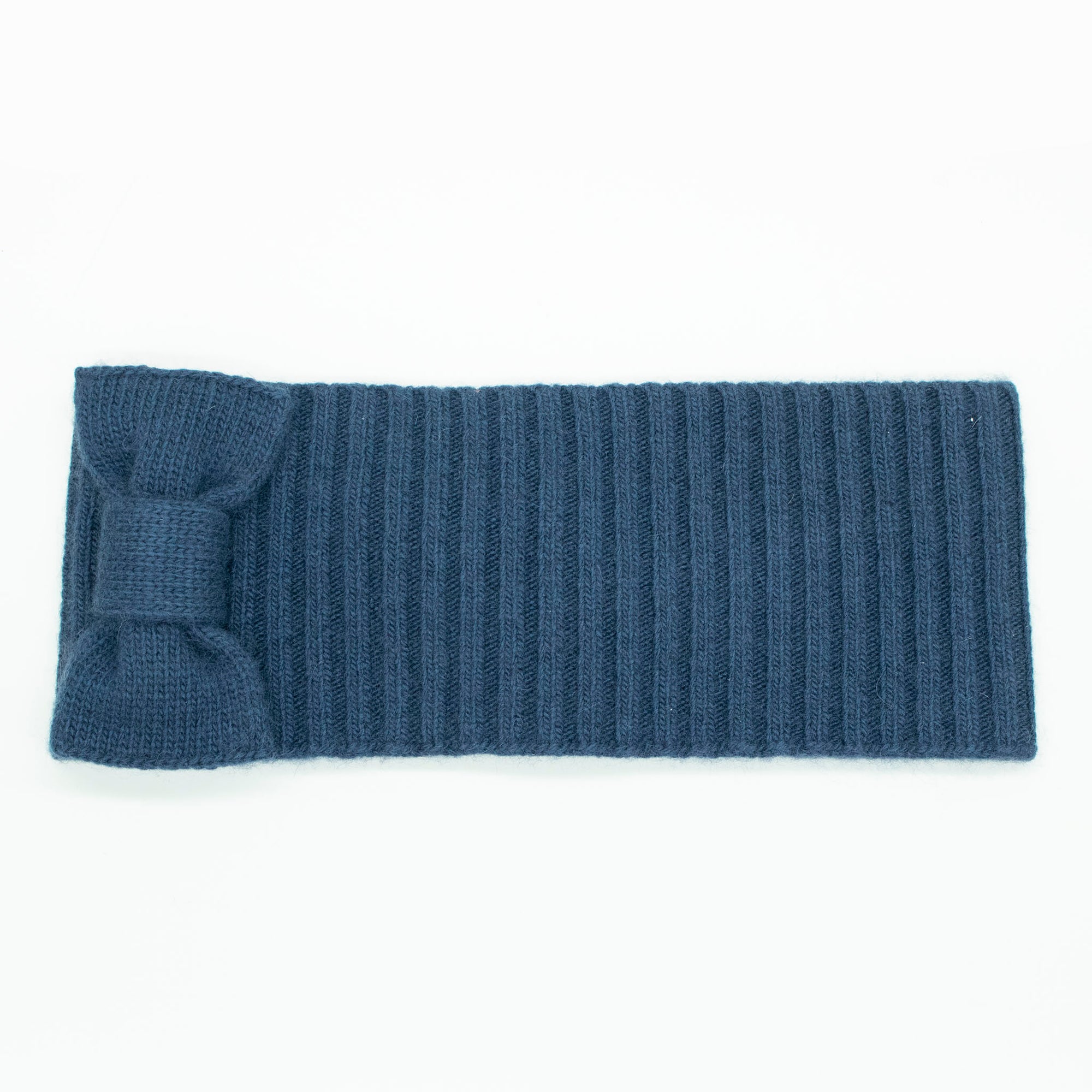 Womens | Headband with Bow | Blue Night
