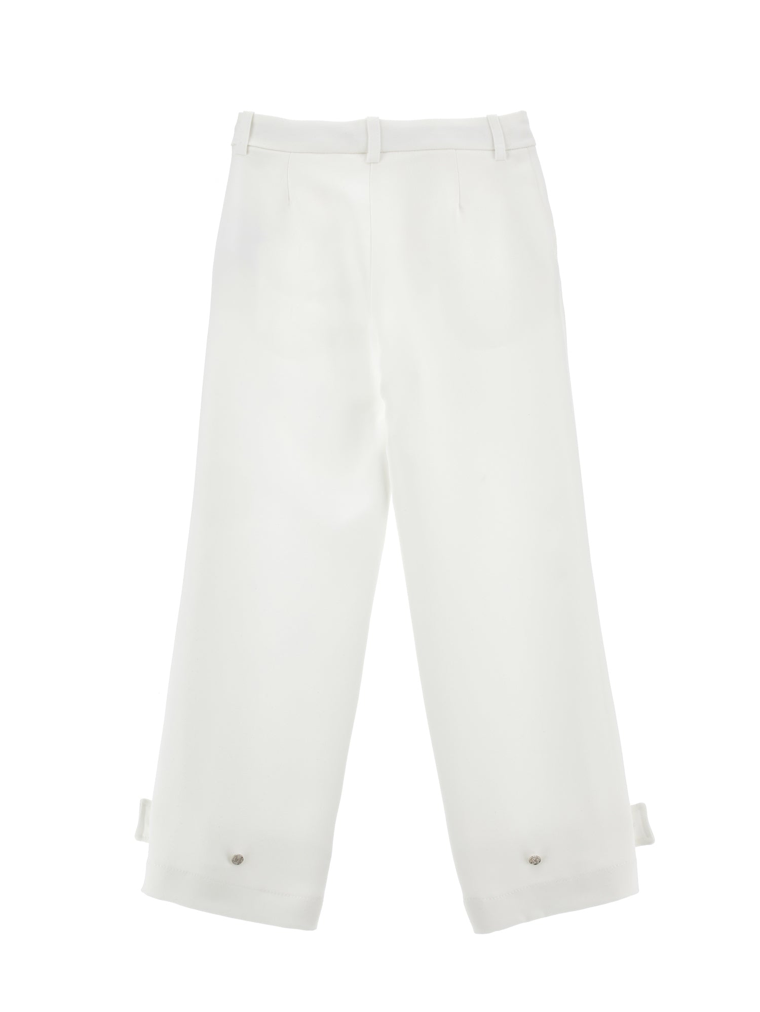 Girls | Drawstring Trousers | Cream