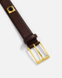No. 2 Belt | Coco/Gold