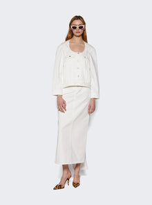 Women | Courrèges | Long Skirt | Heritage White