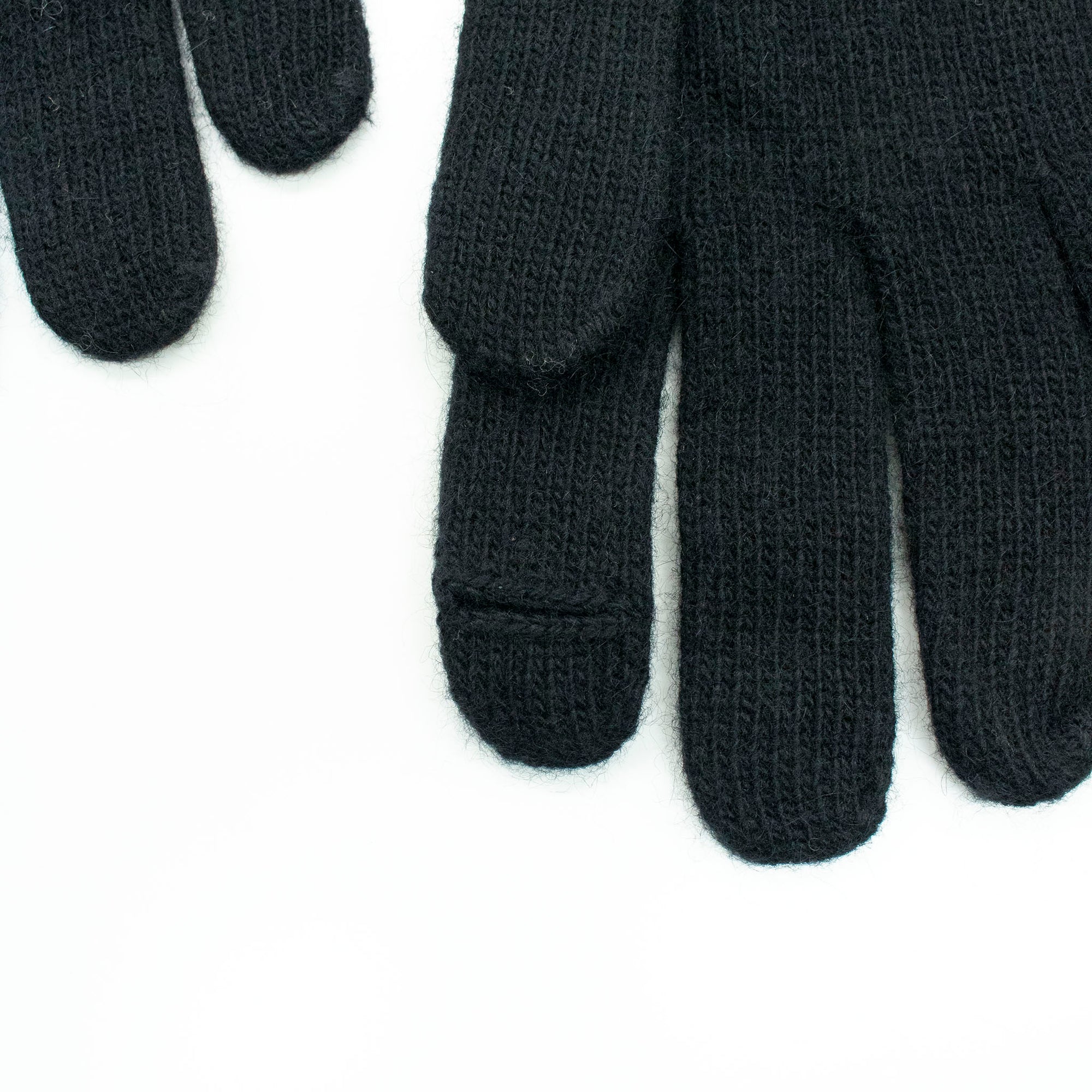 Womens | Gloves with Rhinestones | Black