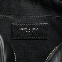 Saint Laurent | Pre-Owned Leather Heart Lou Camera Bag | Black