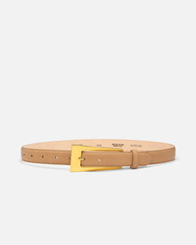 No. 10 Belt | Almond/Gold