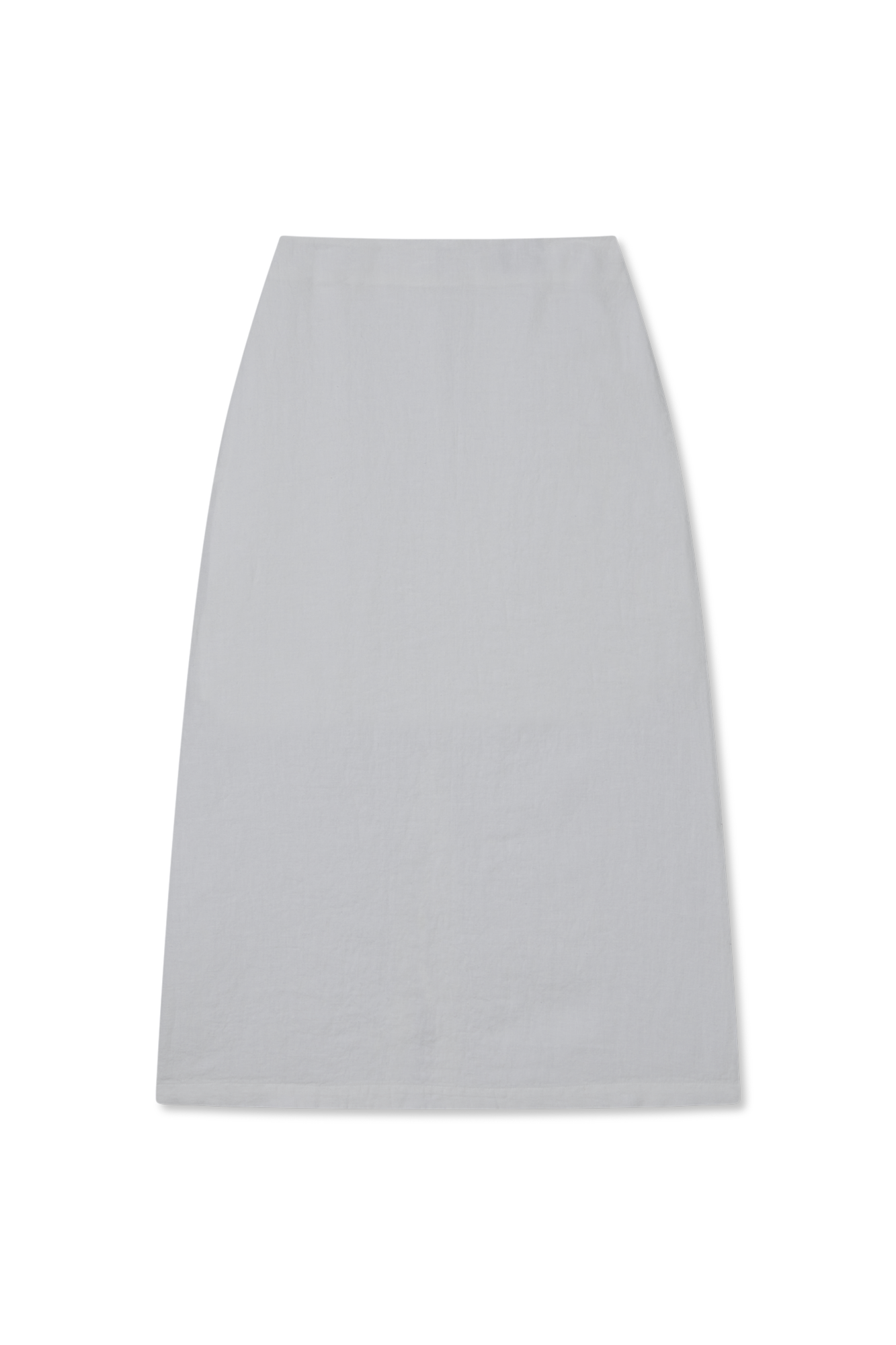 Philippine Maxi Linen Skirt | White