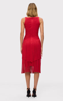 The Mischa Dress | Lipstick Red