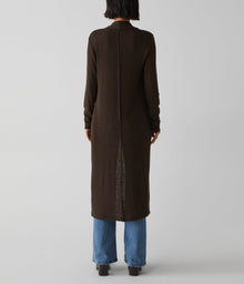 Izzy Longline Open Cardigan | Java