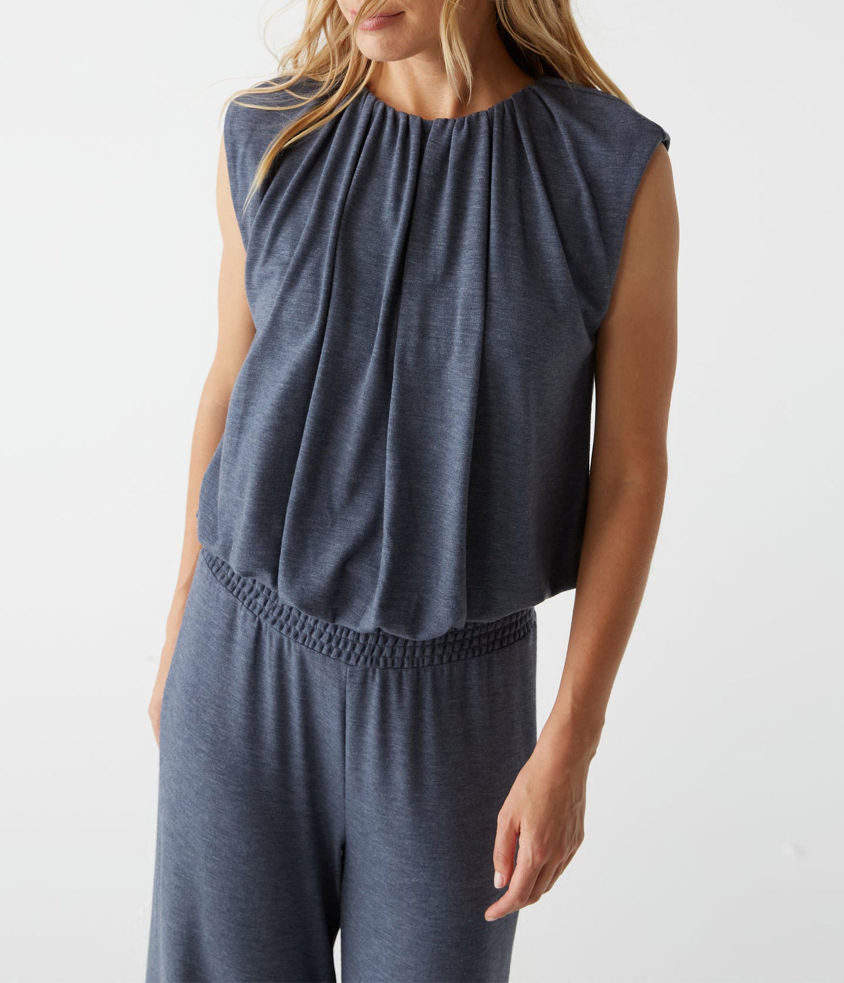 Cindy Bubble Top | Heather Nocturnal