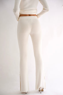 Harlow Bell Bottom Pants | Ivory