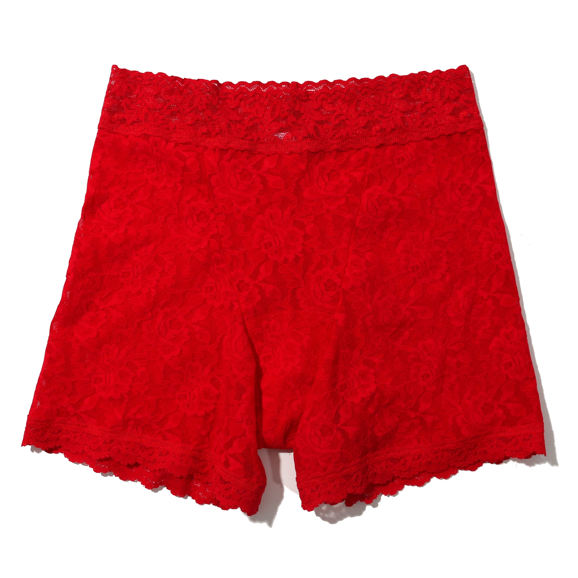 Signature Lace Boxer Brief | Red