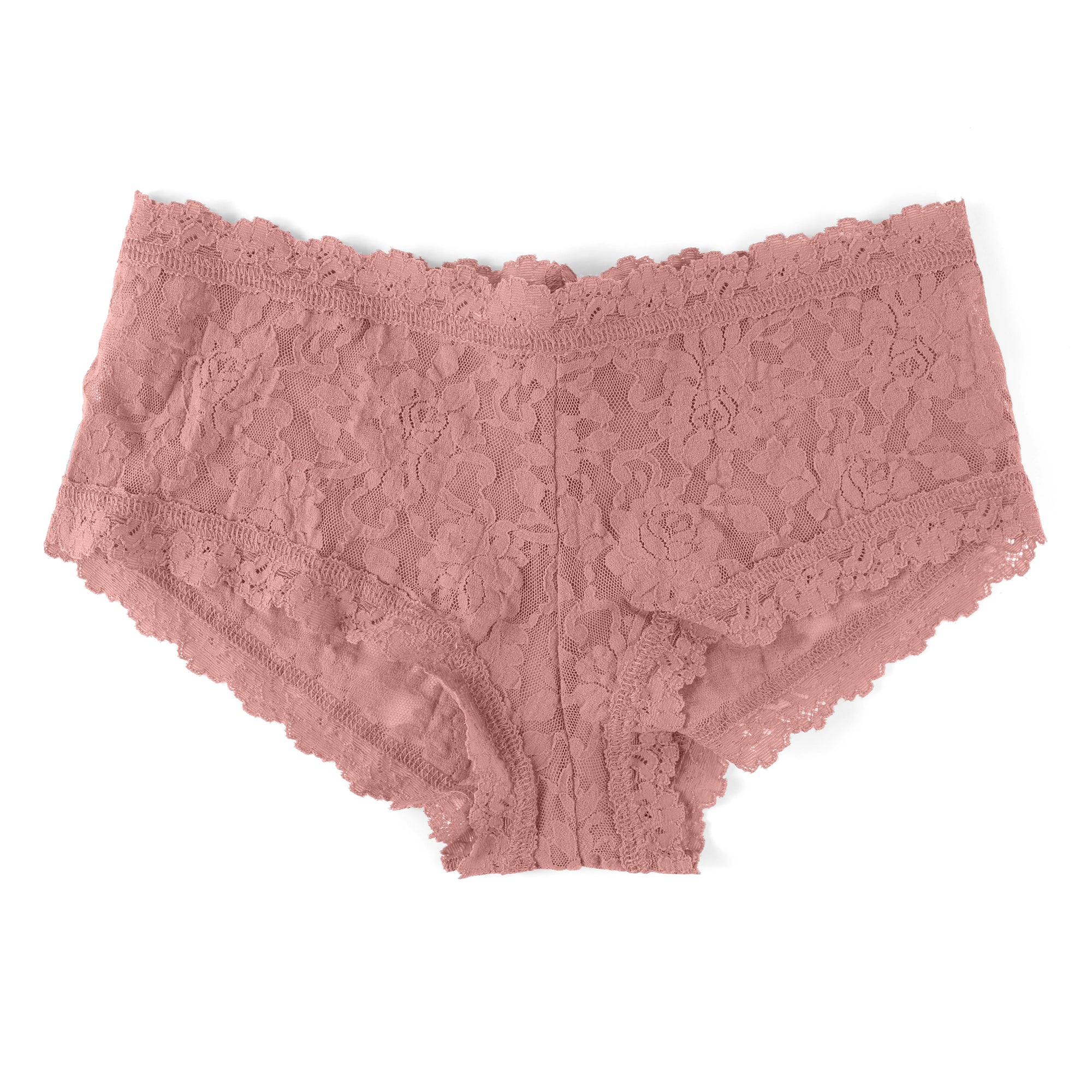 Signature Lace Boyshort - NORD | Desert Rose