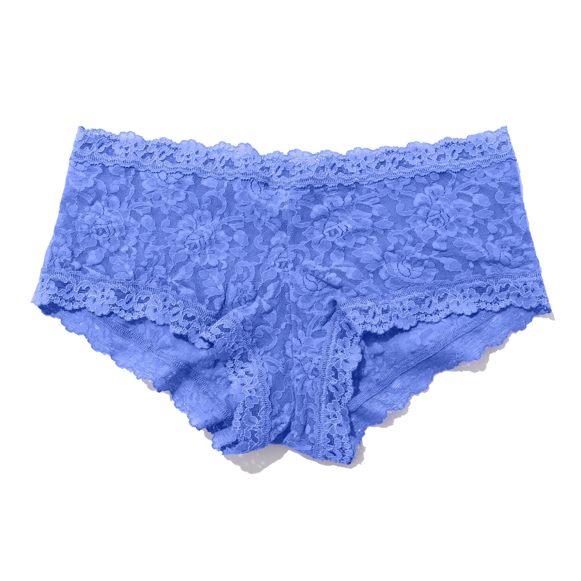 Signature Lace Boyshort | Forget Me Not