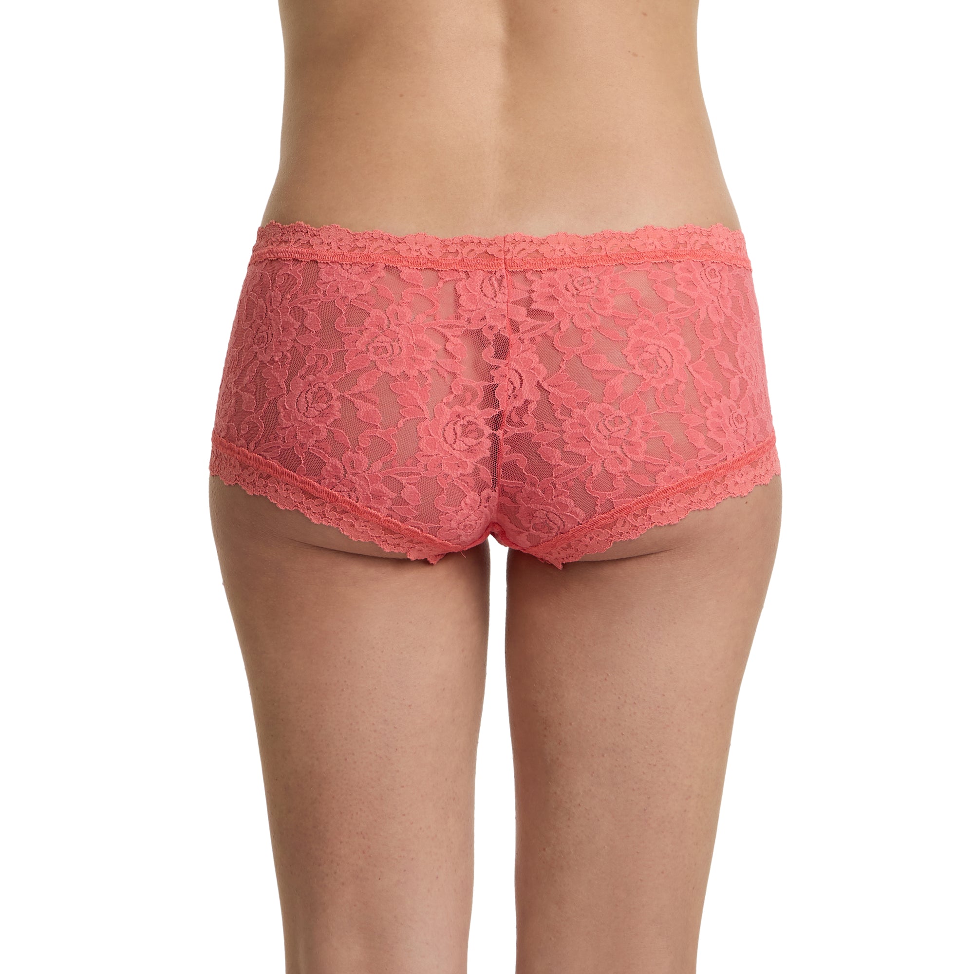 Signature Lace Boyshort | Paloma (Pink)