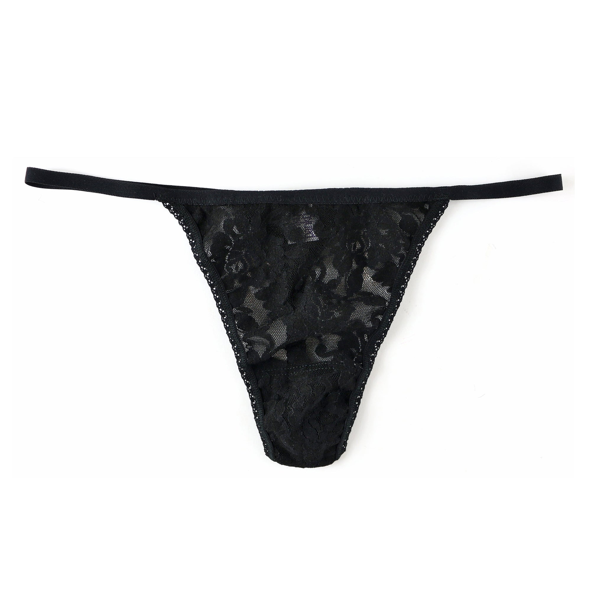 2Pack Hi-Rise G-String | Black-Chai