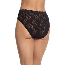 Signature Lace V-Front Brief | Black