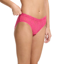 Signature Lace V-Front Brief | Un-Beet-Able (Pink)