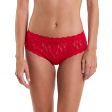Signature Lace Keyhole Cheeky | Red