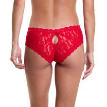 Signature Lace Keyhole Cheeky | Red