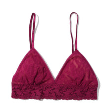 Signature Lace Padded Bralette | Merlot (Red)