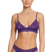 Signature Lace Padded Bralette | Snow Day (Purple)