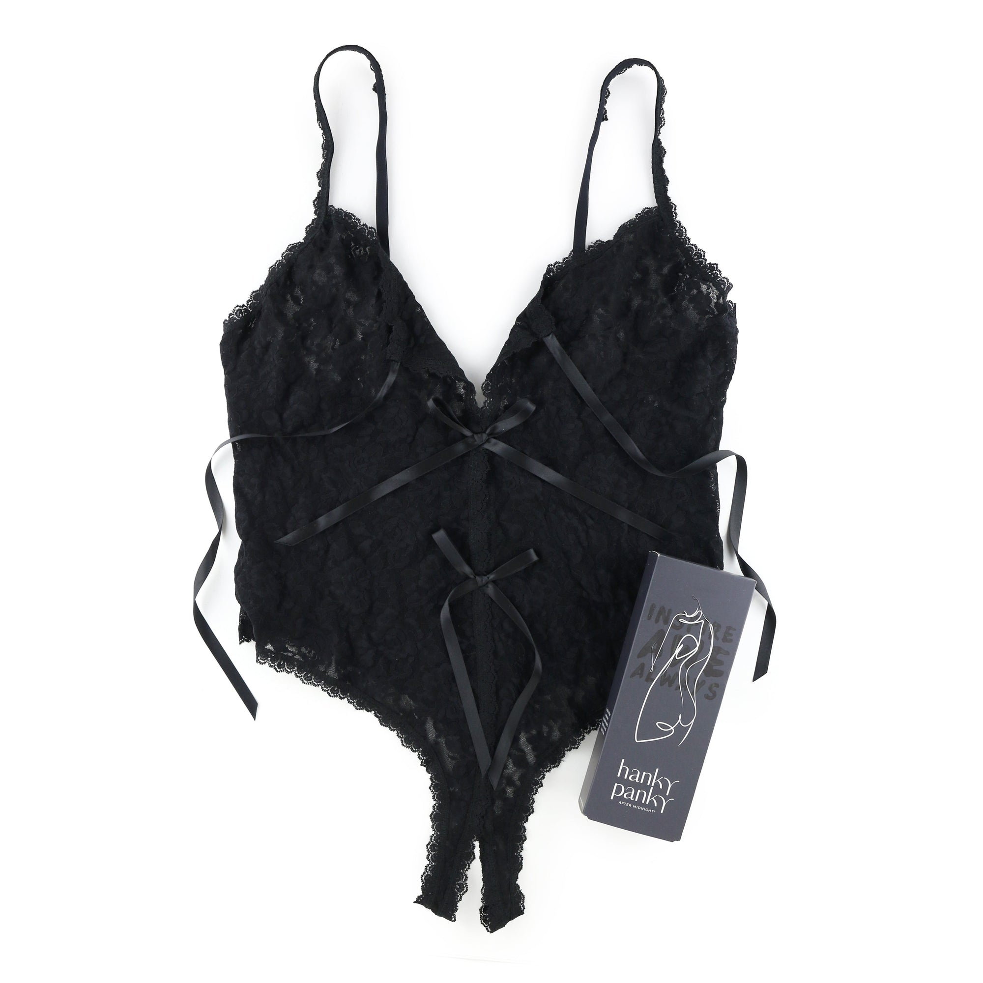 &Oh Birthday Suit Teddy | Black