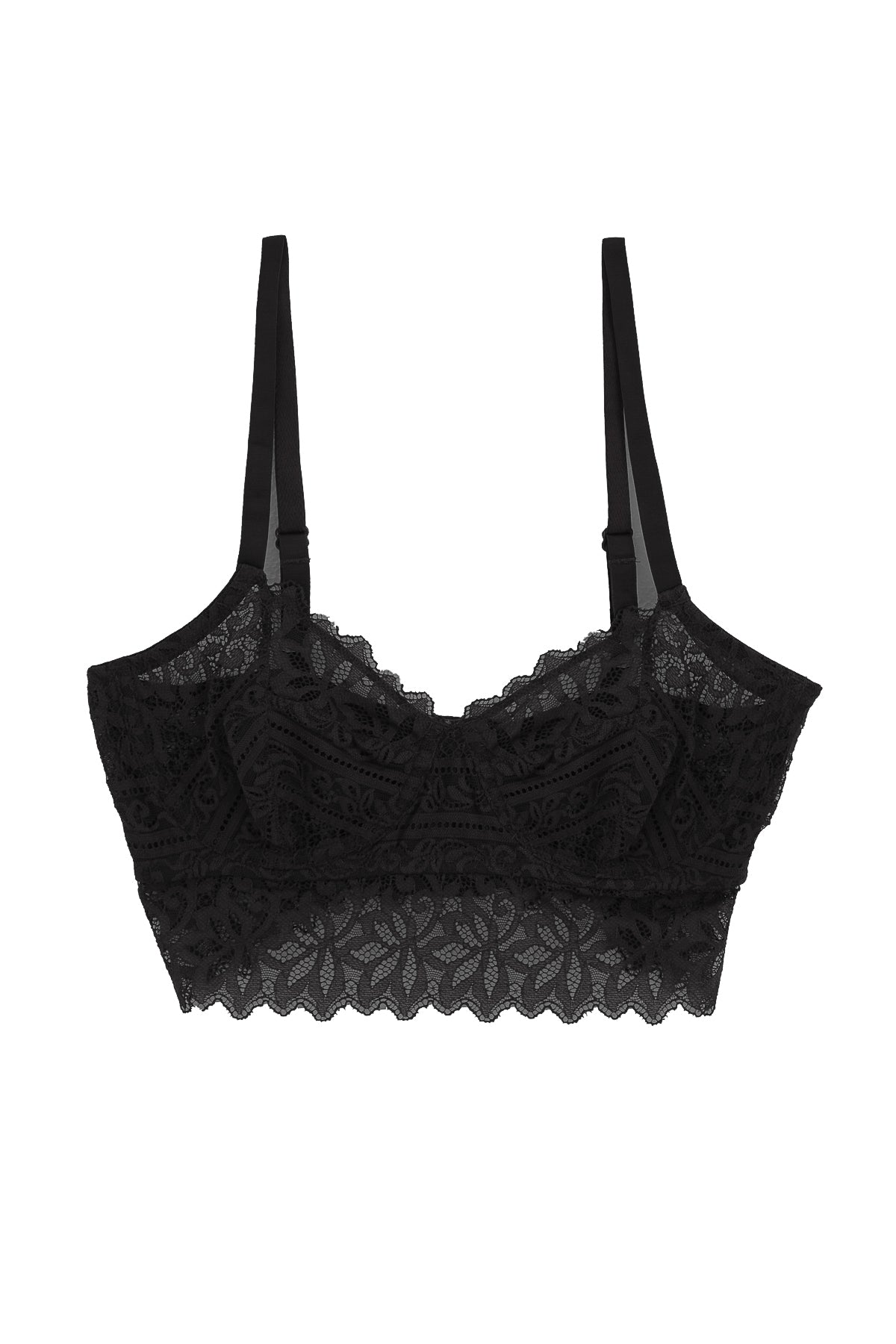 Orient Underwire Balcony Cup Bra | Black