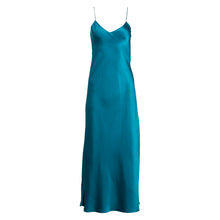 Teal Maxi Slip Dress | Teal