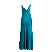 Teal Maxi Slip Dress | Teal