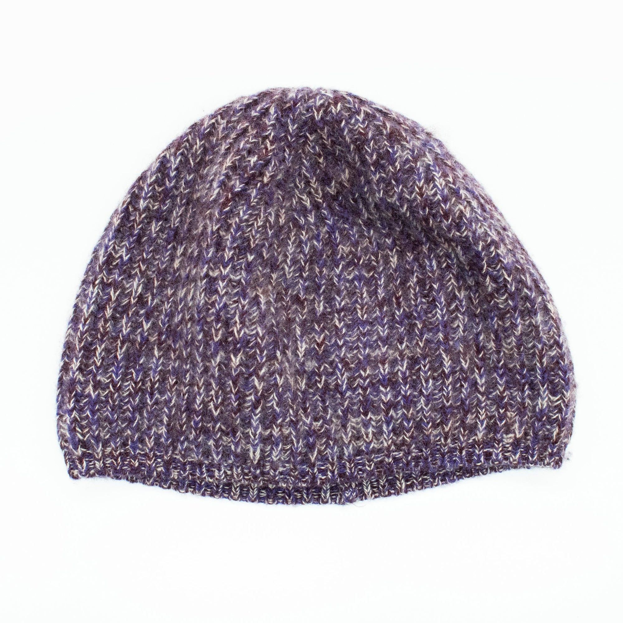 Cashmere Tweeded Beanie | Bordeaux