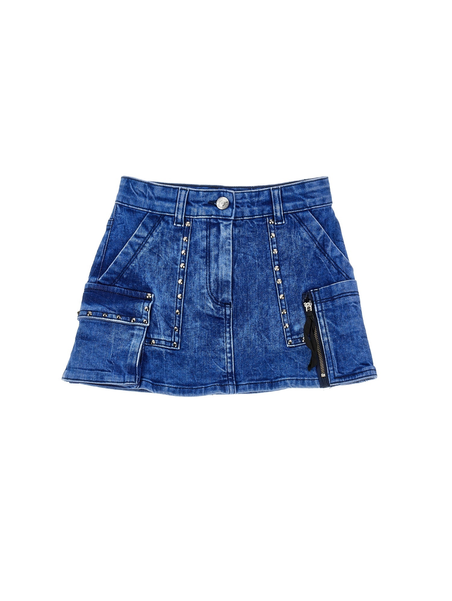 Girls | Denim Mini Skirt | Indigo Denim